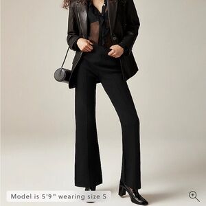 NWT Jcrew Petite slim-flare sweater pant